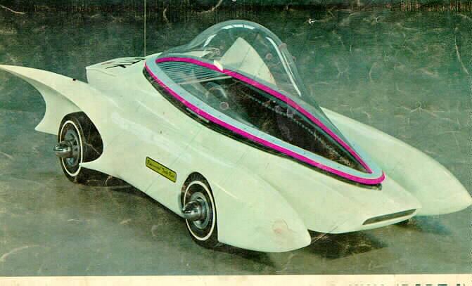 futuristic kart