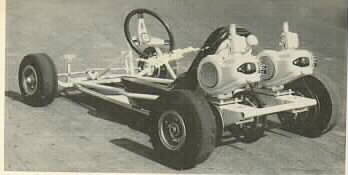 Vintage Beautiful 1960's McCulloch MC-20 Go-Kart Ad 
